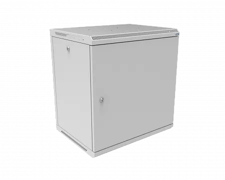 Шкаф телекоммуникационный настенный разборный МИКсистем 19" Keys 12U 600x450  дверь металл серый
