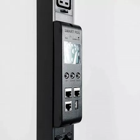 Блок розеток вертикальный с мониторингом МИКсистем (PDU) MIK-0U-10A-230-16-C13-IEC320C14-10-2-N-M