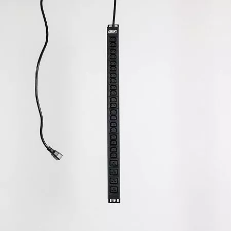 Блок розеток вертикальный базовый МИКсистем (PDU) MIK-2G-0U-16A-230-20-C13-4-C19-IEC320C20-16-2-N-B